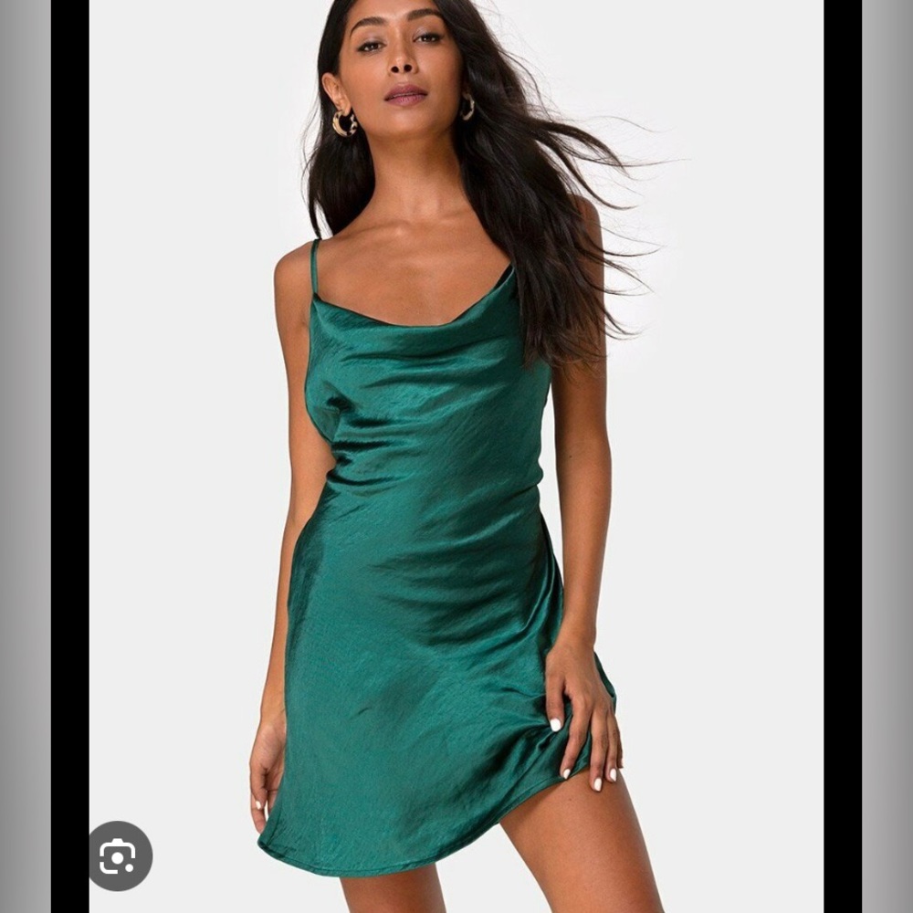 Motel Rocks Emerald Pavia Dress